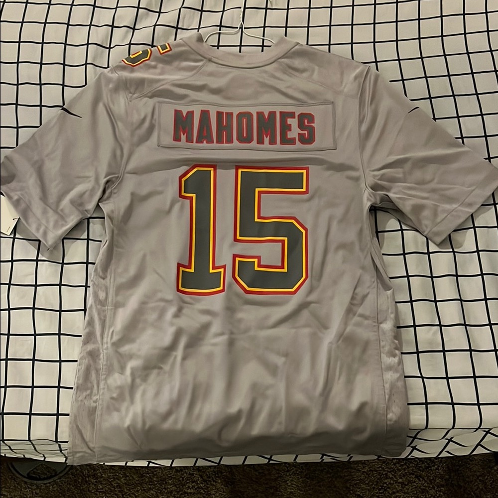 Brand New Gray Patrick Mahomes Jersey